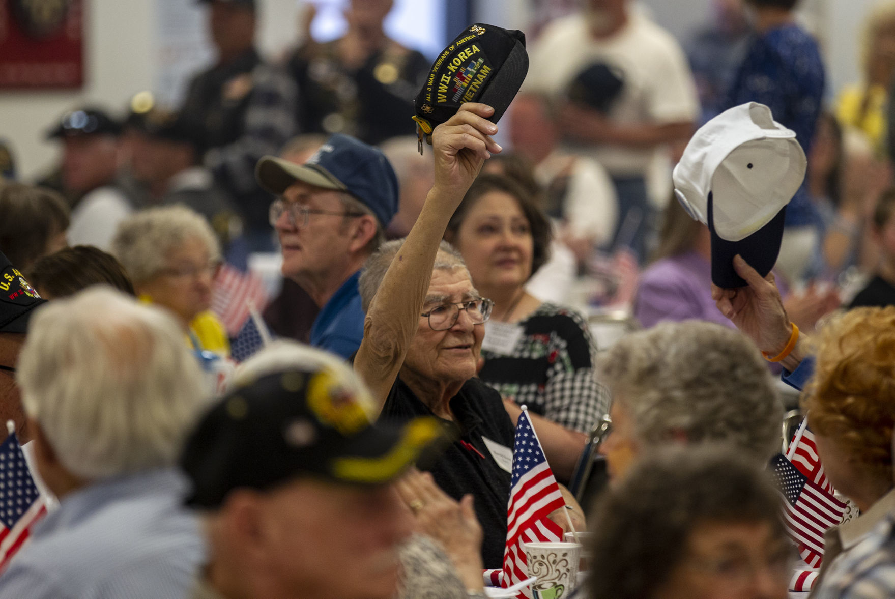 WWII veterans lunch